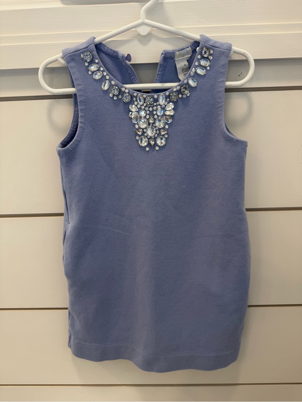 Crewcuts Girls Sleeveless Jewel-Trim Top - Lavender